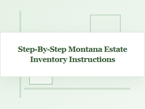 Montana Estate Inventory Guide & Template